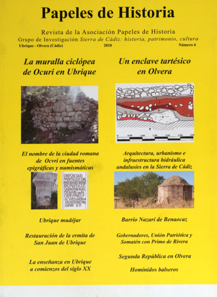 Revista Papeles de Historia nº 6