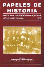 Revista Papeles de Historia nº 3