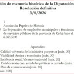 Valoraciòn general.