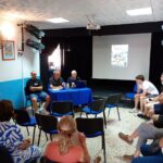 La Salita de Teatro acogió la presentación de la revista.